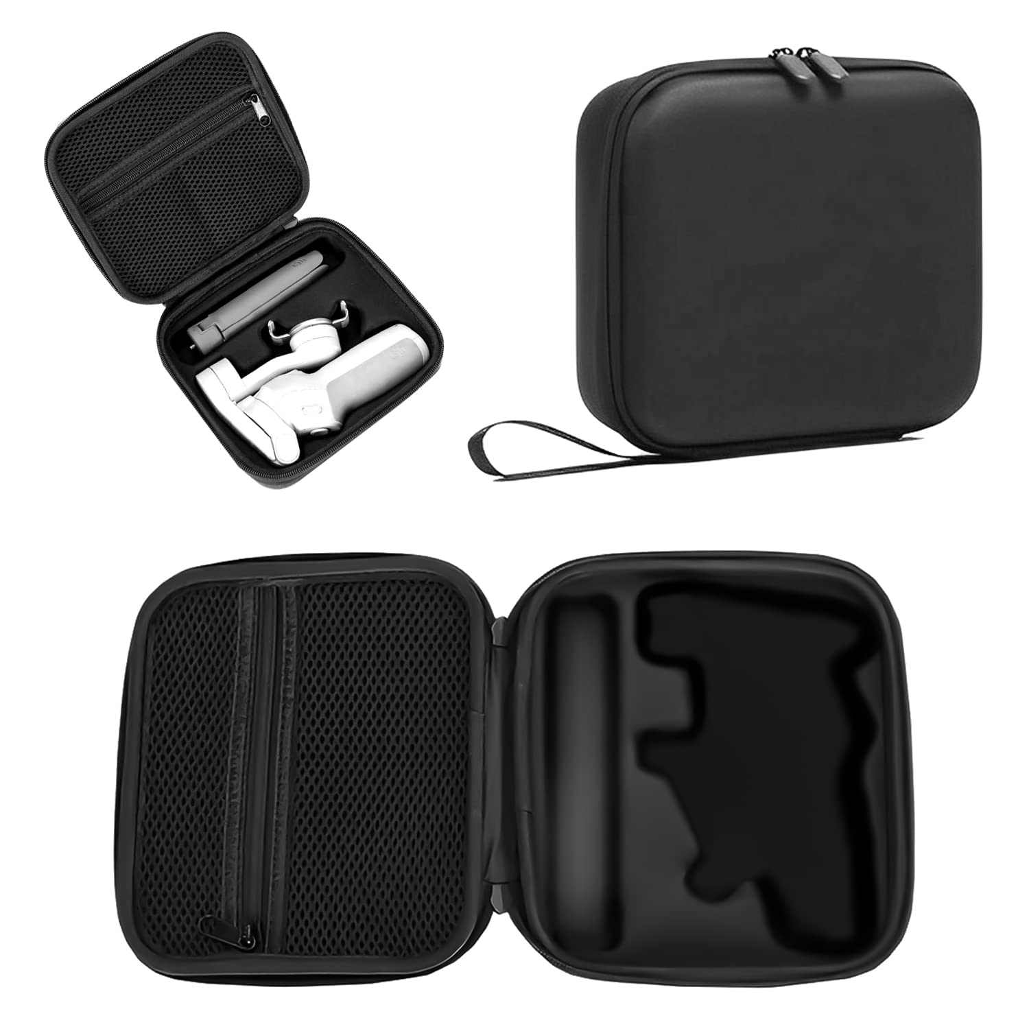 ZORBES Stabilizer Storage Bag for DJI Osmo Mobile 3,Hard Shell Portable Case Phone Stabilizer Carrying Case for DJI OSMO 4 SE for DJI osmo Mobile 3/ Mobile 4 / OM 4 SE and Accessories - Black ZORBES Stabilizer Storage Bag for DJI Osmo Mobile 3,Hard Shell Portable Case Phone Stabilizer Carrying Case for DJI OSMO 4 SE for DJI osmo Mobile 3/ Mobile 4 / OM 4 SE and Accessories - Black